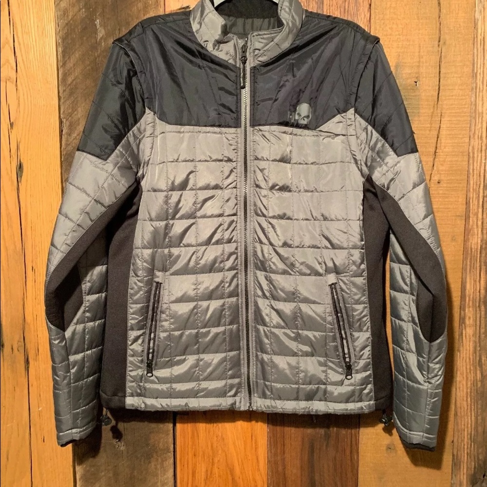 Harley Davidson Black/Grey Men’s Jacket - MD